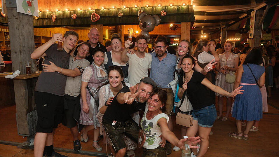 Die Partybilder vom Mittwoch, 16. August 2023, aus dem Festzelt Weckmann.