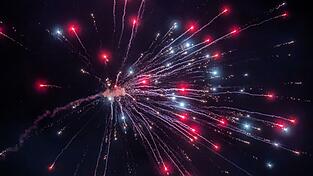 Ob die Bayern vom Feuerwerk vor dem Hotel gestört wurden? (Archivbild) Ob die Bayern vom Feuerwerk vor dem Hotel gestört wurden? (Archivbild)