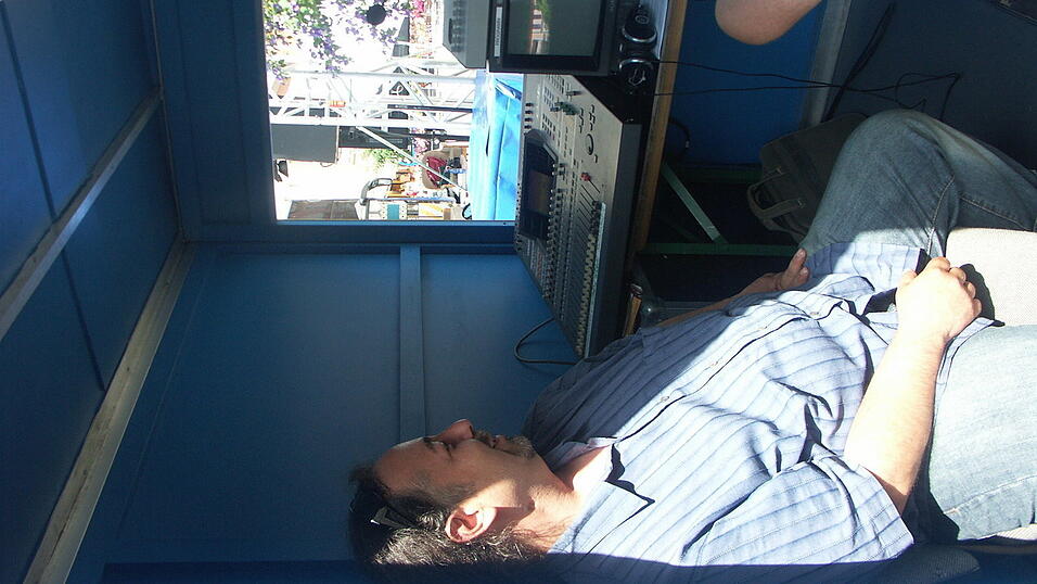 Blick hinter die Kulissen bei on3-südwild. (Foto: Meike Weinzierl) Blick hinter die Kulissen bei on3-südwild. (Foto: Meike Weinzierl)