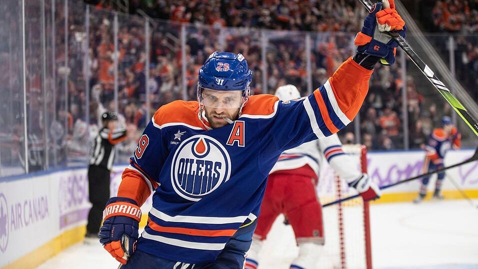 Leon Draisaitl kommt mit seinen Edmonton Oilers 2027 nach Köln. (Archivbild) Leon Draisaitl kommt mit seinen Edmonton Oilers 2027 nach Köln. (Archivbild)