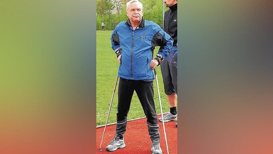 St&ouml;cke helfen im Gang - und im Stand. (Foto: Lions Club)