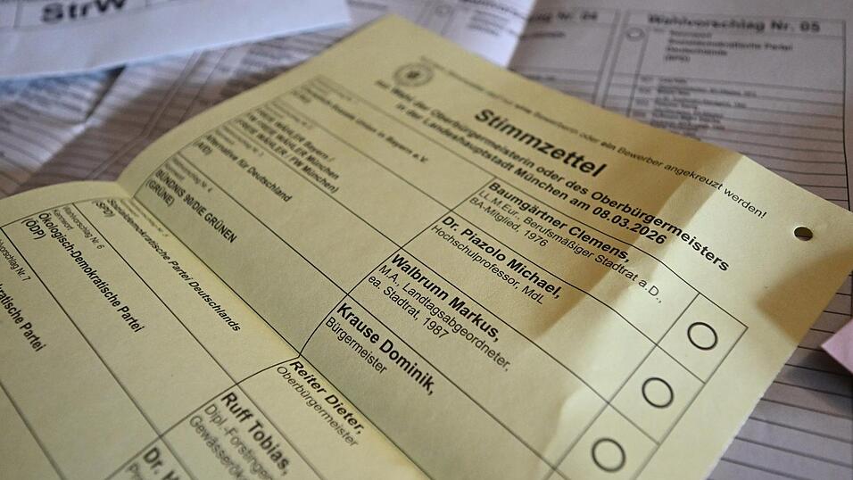 Mehr als zehn Millionen Menschen in Bayern sind am 8. M&auml;rz aufgerufen, ihre kommunalen Gremien neu zu w&auml;hlen.