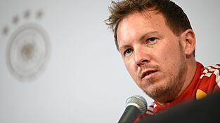 Musste Lennart Karl trösten: Bundestrainer Julian Nagelsmann Musste Lennart Karl trösten: Bundestrainer Julian Nagelsmann