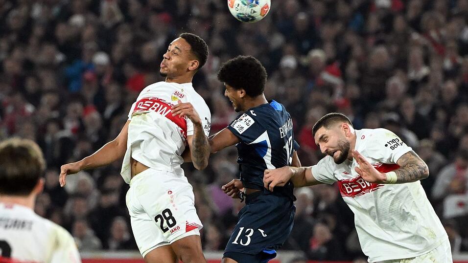 Der VfB und Hoffenheim lieferten sich ein umk&auml;mpftes Landesduell.