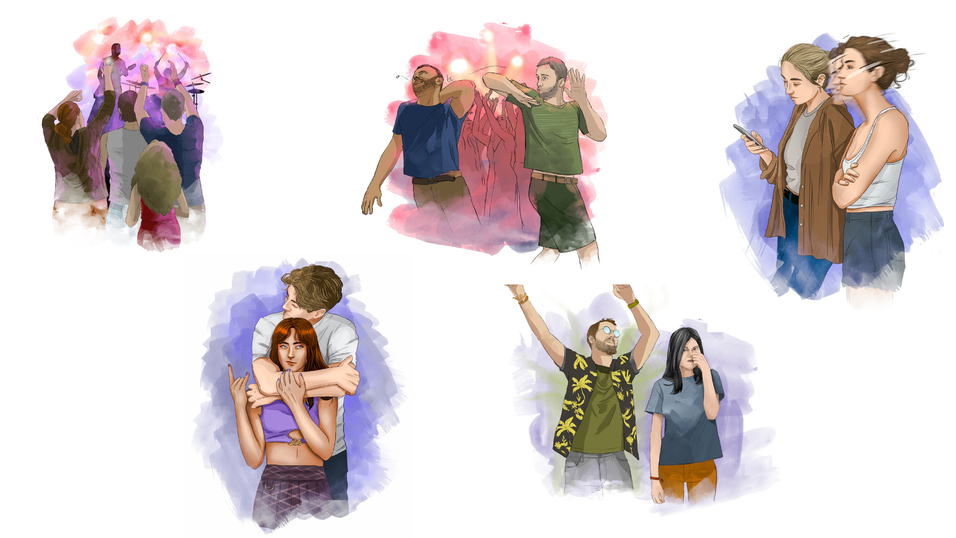 Bei Konzerten gibt es viele ungeschriebene Gesetze. Bei Konzerten gibt es viele ungeschriebene Gesetze.