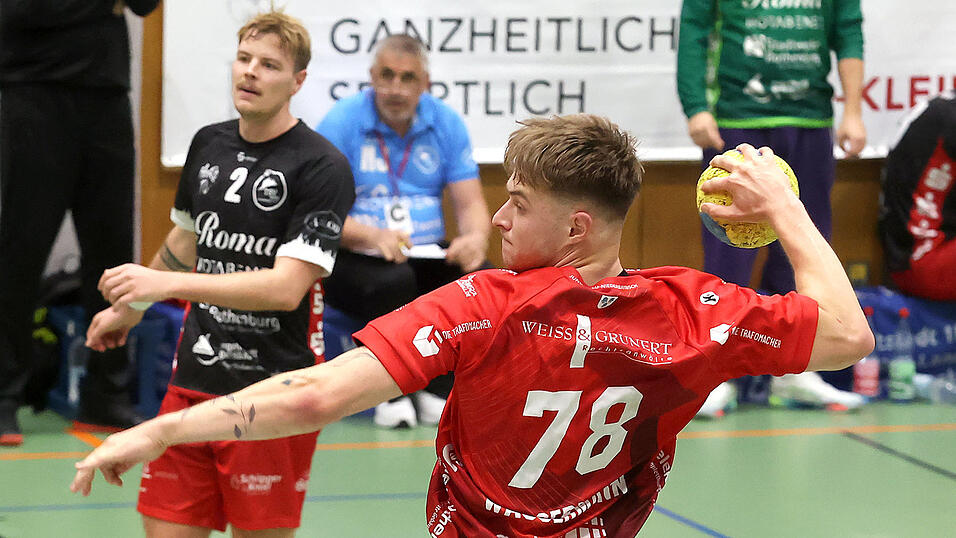 Fast ein halbes Dutzend: TG-Kreisl&auml;ufer Moritz Wassermann steuerte f&uuml;nf &bdquo;Buden&ldquo; zum Heimsieg gegen Lohr bei.