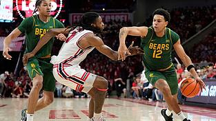 Alba-Neuzugang Michael Rataj (r.) war zuletzt in den USA f&uuml;r die Baylor University im Einsatz (Archivbild)