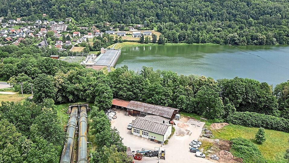Das Pumpspeicherkraftwerk Happurg in Mittelfranken soll 2028 wieder in Betrieb gehen. Das Pumpspeicherkraftwerk Happurg in Mittelfranken soll 2028 wieder in Betrieb gehen.