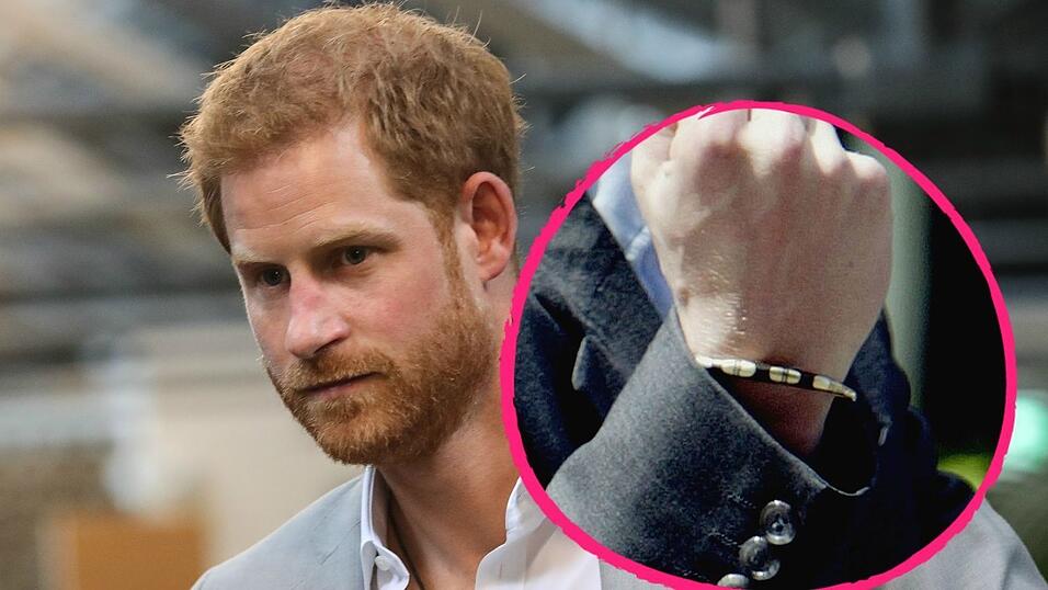Viele Fans der Royals fragen sich seit Jahren: Was hat es mit Prinz Harrys Armband auf sich? Viele Fans der Royals fragen sich seit Jahren: Was hat es mit Prinz Harrys Armband auf sich?