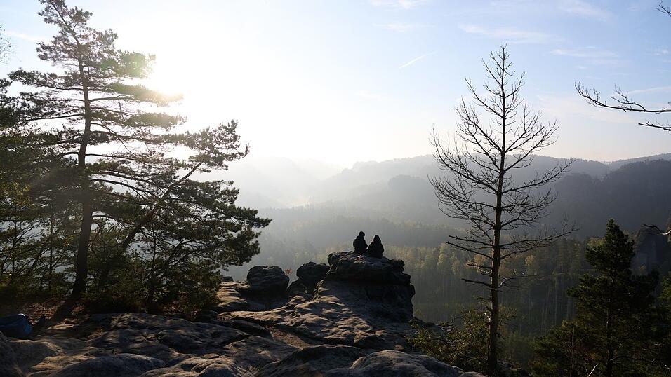 Das sch&ouml;ne Herbstwetter macht &uuml;bers Wochenende Pause.