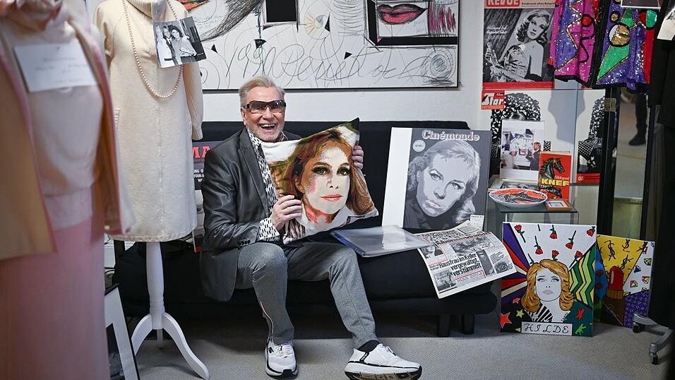 Ein kleiner Schrein: Visagist Ren&eacute; Koch erinnert an seine Hilde.