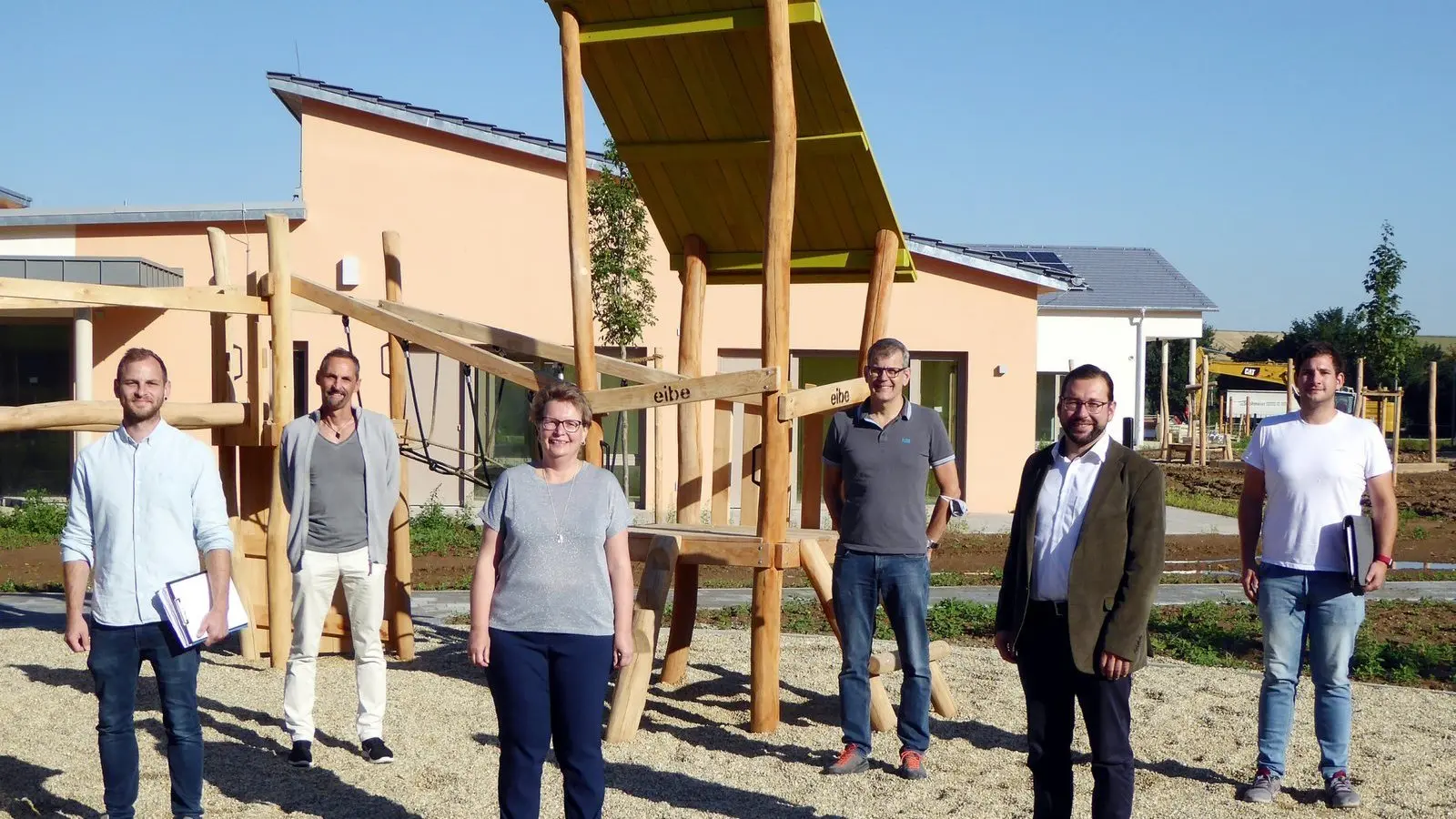 Kindergarten-Neubau im Zeitplan