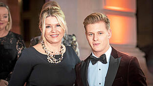 Stütze in Micks Leben: Mutter Corinna. Stütze in Micks Leben: Mutter Corinna.