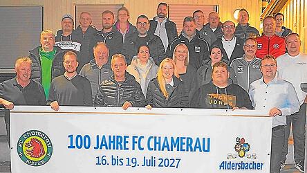 Der Festausschuss tagt regelm&auml;&szlig;ig auf dem Sportgel&auml;nde.