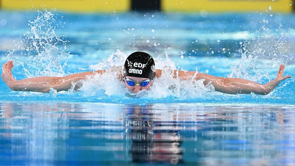 Angelina Köhler schwamm souverän ins Finale. Angelina Köhler schwamm souverän ins Finale.