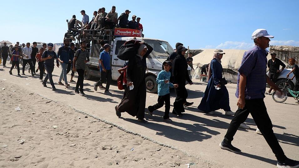 Rund 200.000 Palästinenser soll seit Beginn der Waffenruhe in Gazas Norden zurückgekehrt sein.