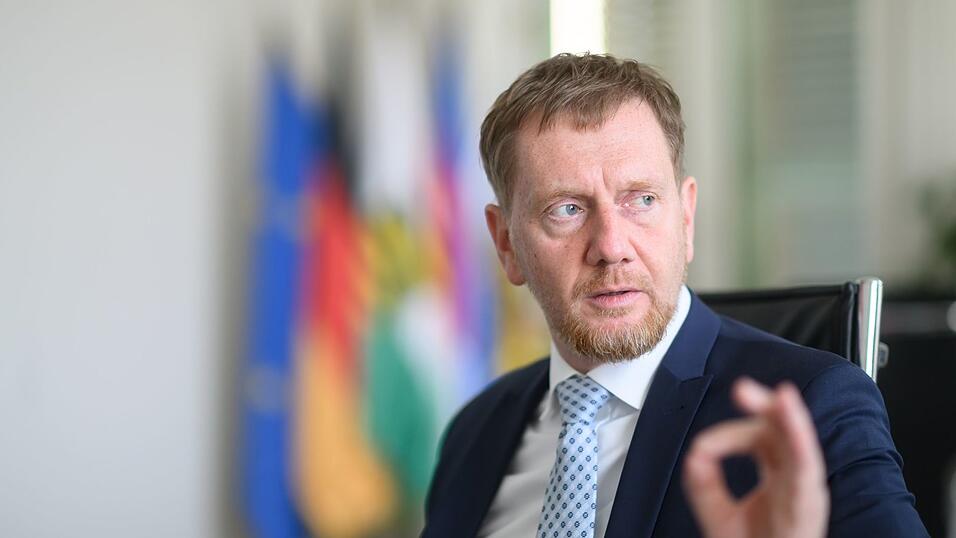 Sachsens Ministerpr&auml;sident Kretschmer sagt: &laquo;Wir m&uuml;ssen mit jedem reden, der reden will.&raquo;