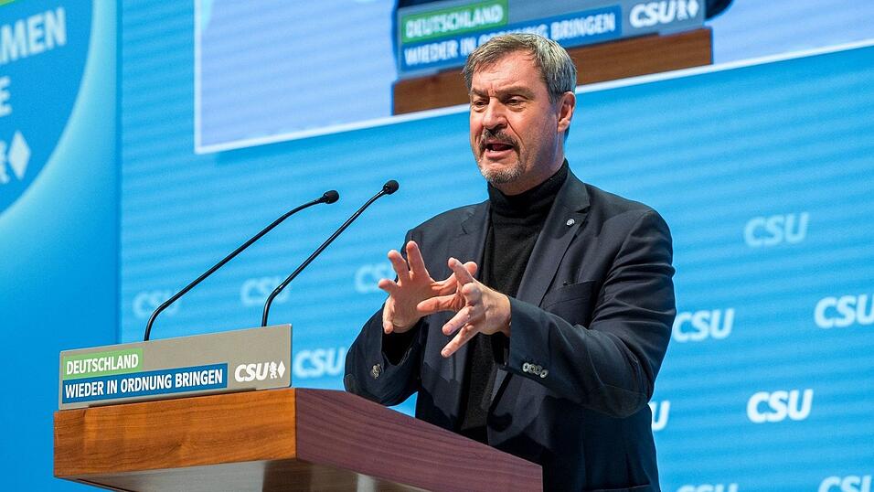 CSU-Chef Söder lehnt Leihstimmen für FDP und Freie Wähler ab. CSU-Chef Söder lehnt Leihstimmen für FDP und Freie Wähler ab.