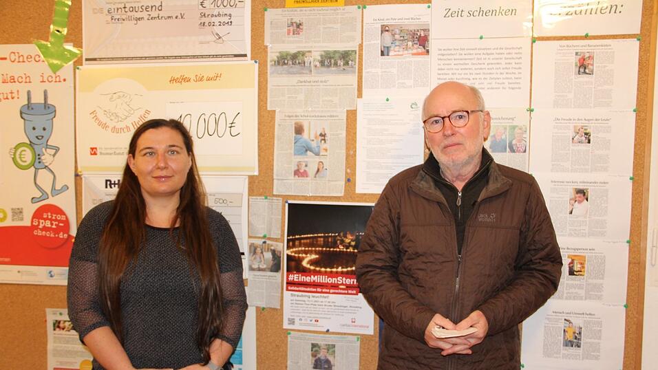 Gesch&auml;ftsf&uuml;hrerin Sarah Hausladen und der neue Vorsitzende Thomas Langhoff wollen das Freiwilligenzentrum breiter aufstellen als bisher und haben schon zahlreiche Ideen f&uuml;r m&ouml;gliche Projekte.