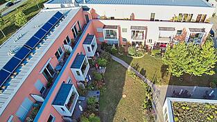 31 barrierearme Wohnungen, ein großer Garten und ein Gemeinschaftsraum: Das ist das Allmeind in Burgweinting. Eine Delegation aus Wörth und Umgebung wird am Freitag, 10. Oktober, vorbeischauen.