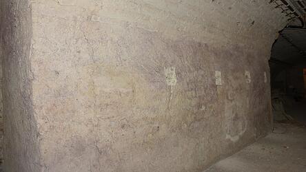 Liegt genau hinter dieser Wand Agnes Bernauer? Dr. Gerald Dobler würde gerne sichergehen. Liegt genau hinter dieser Wand Agnes Bernauer? Dr. Gerald Dobler würde gerne sichergehen.