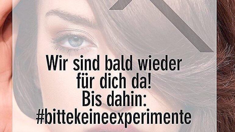 Finger weg von Schere und Farbe: Dazu ruft #zeigdeinenansatz auf. Screenshot: Instagram/kellerhaircompany Finger weg von Schere und Farbe: Dazu ruft #zeigdeinenansatz auf. Screenshot: Instagram/kellerhaircompany