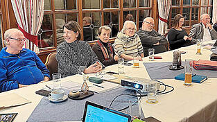 Das erste Treffen des Stammtischs beim Butz. Austausch und Vernetzung sind in der Ahnenforschung das A und O.