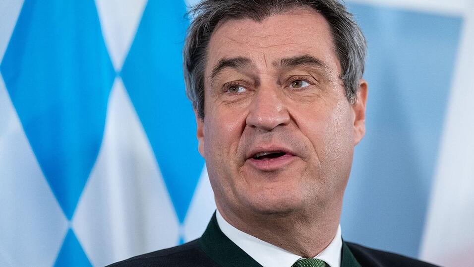 Markus Söder (CSU), Ministerpräsident von Bayern, spricht. Markus Söder (CSU), Ministerpräsident von Bayern, spricht.