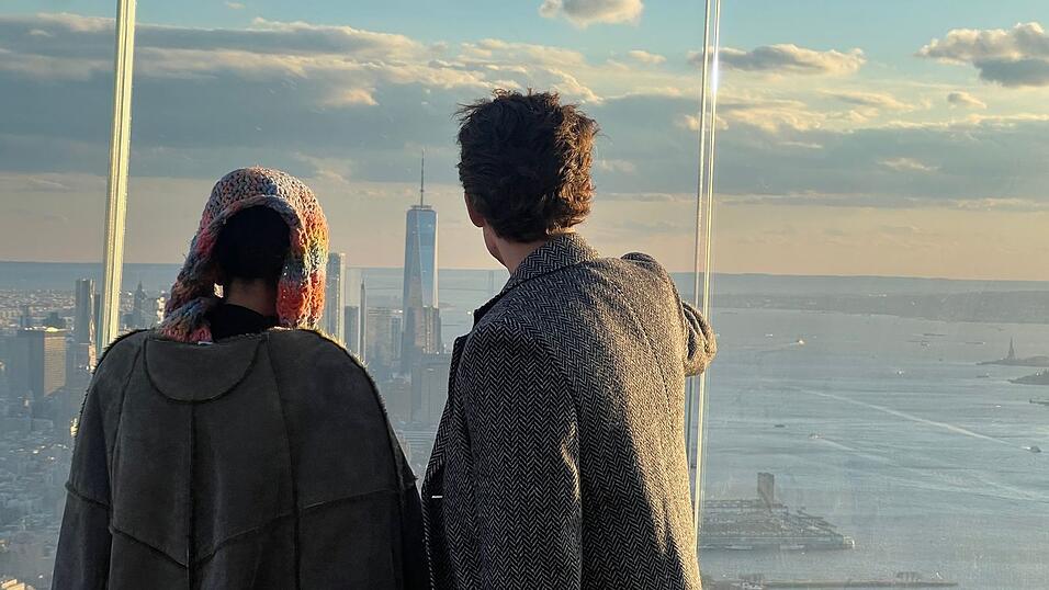 Blick auf Downtown Manhattan.