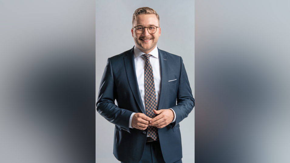 Valentin Walk bekleidet seit 23. M&auml;rz diesen Jahres das B&uuml;rgermeisteramt.