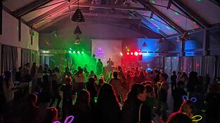 Die Kinderdisco der Gemeinden Tiefenbach und Eching kam gut an.