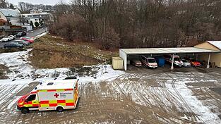 Die neue Katastrophenschutzhalle soll 2026 oberhalb des neuen Rettungszentrums in der Chamer Tiergartenstraße entstehen. Die neue Katastrophenschutzhalle soll 2026 oberhalb des neuen Rettungszentrums in der Chamer Tiergartenstraße entstehen.
