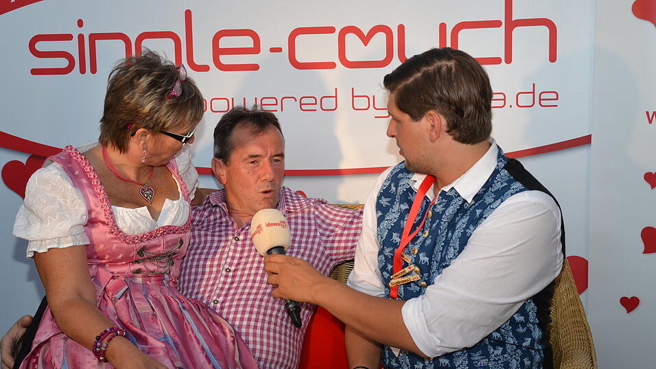 Die Single- und Liebes-Couch am Samstag, 9.. August. (Foto: Raphaela Landherr)