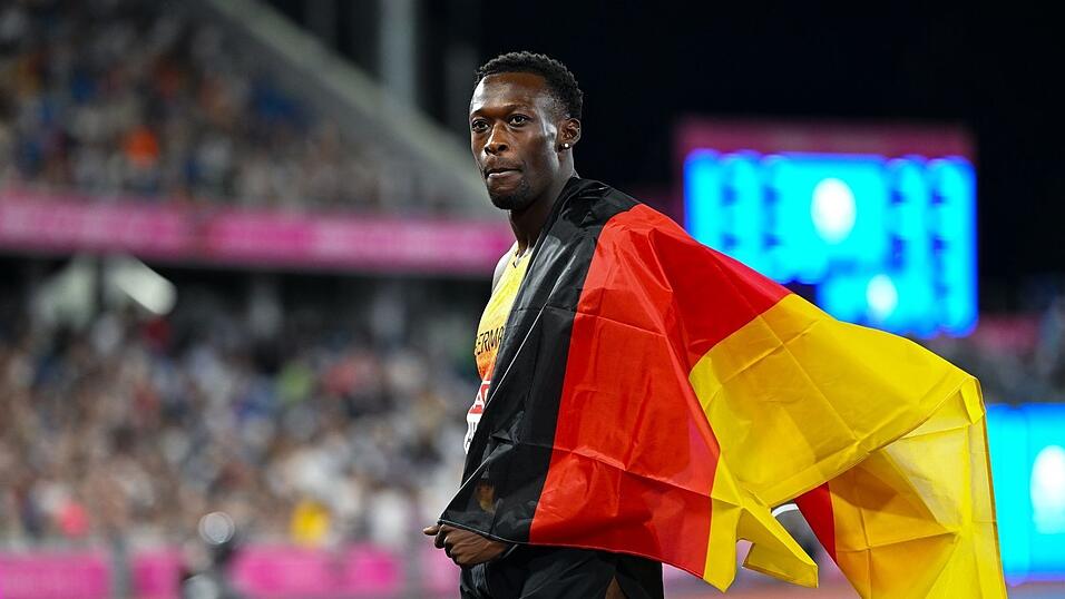 Owen Ansah gewann EM-Gold &uuml;ber 200 Meter.