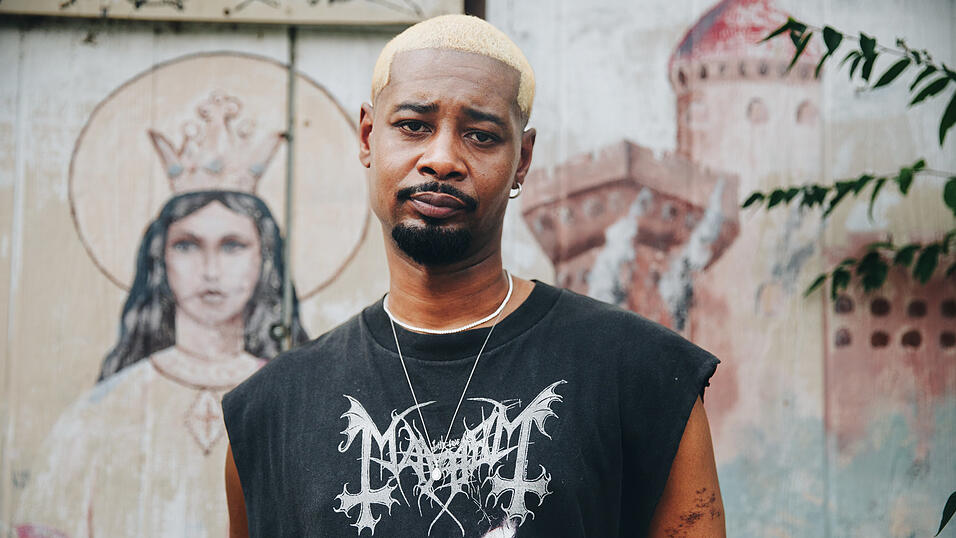 US-Rapper Danny Brown. US-Rapper Danny Brown.