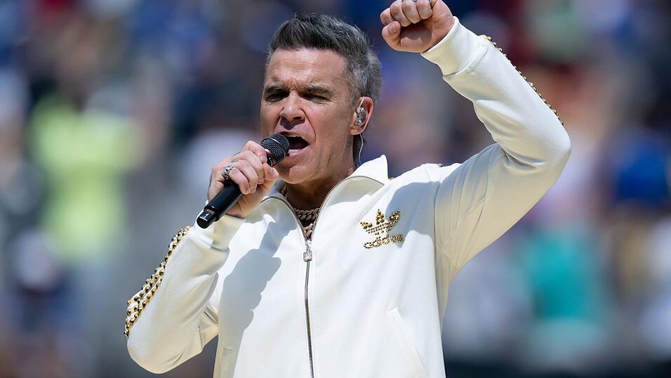 Robbie Williams &uuml;berraschte seine Fans drei Wochen fr&uuml;her mit seinem neuen Album. (Archivbild)