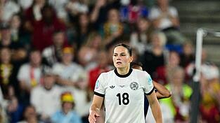 Leipzigs Giovanna Hoffmann könnte das Halbfinale der Nations League verpassen.