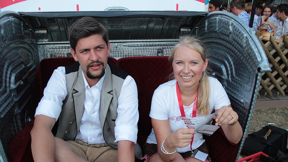 Schnappsch&uuml;sse von der Single-Couch aufgenommen am Samstag 8. August (Foto: Paul Przybilla)