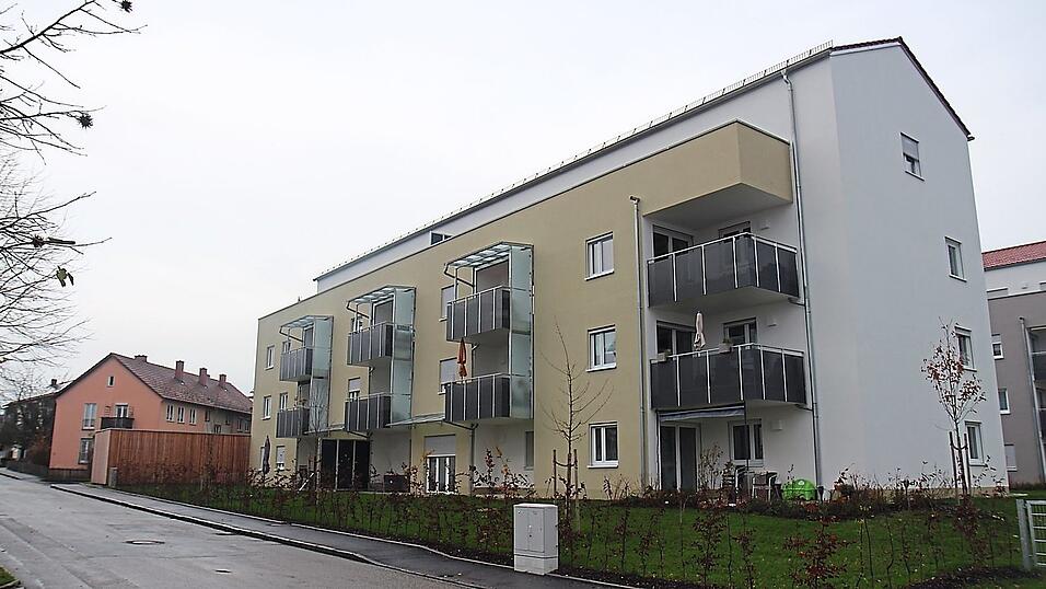 Neubau (vorne) und Altbau (hinten links, noch mit Kaminen): Das Immobilienportfolio der Baugenossenschaft umfasst Geb&auml;ude, die teils 70 Jahre alt sind.