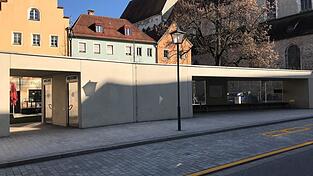 Das Kloh&auml;uschen am Schwanenplatz geh&ouml;rt zu jenen vier WC-Anlagen im Regensburger Stadtgebiet, die &bdquo;umgewandelt&ldquo; werden.