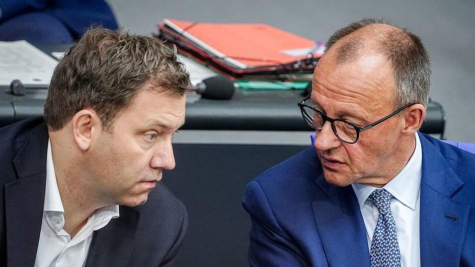 Für die schwarz-rote Regierung ist es der erste Haushalt. (Archivbild) Für die schwarz-rote Regierung ist es der erste Haushalt. (Archivbild)