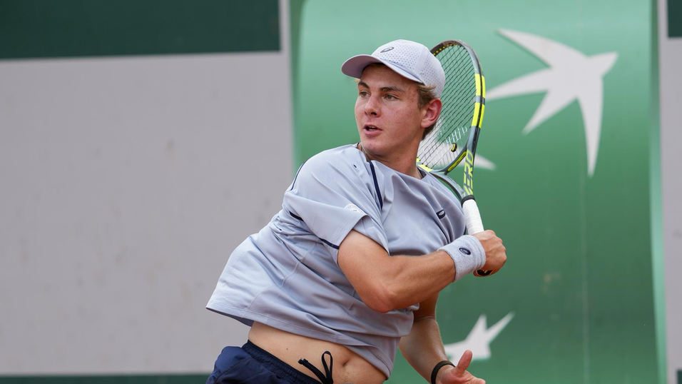 Vincent Reisach in Paris bei den French Open.