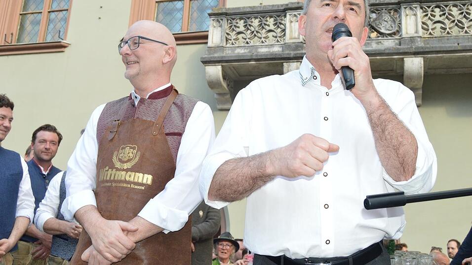 Viele Landshuter feierten am Freitag auf der Dult.&nbsp;