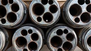 Montag beginnt der Bau von Suedlink in Thüringen (Archivbild).