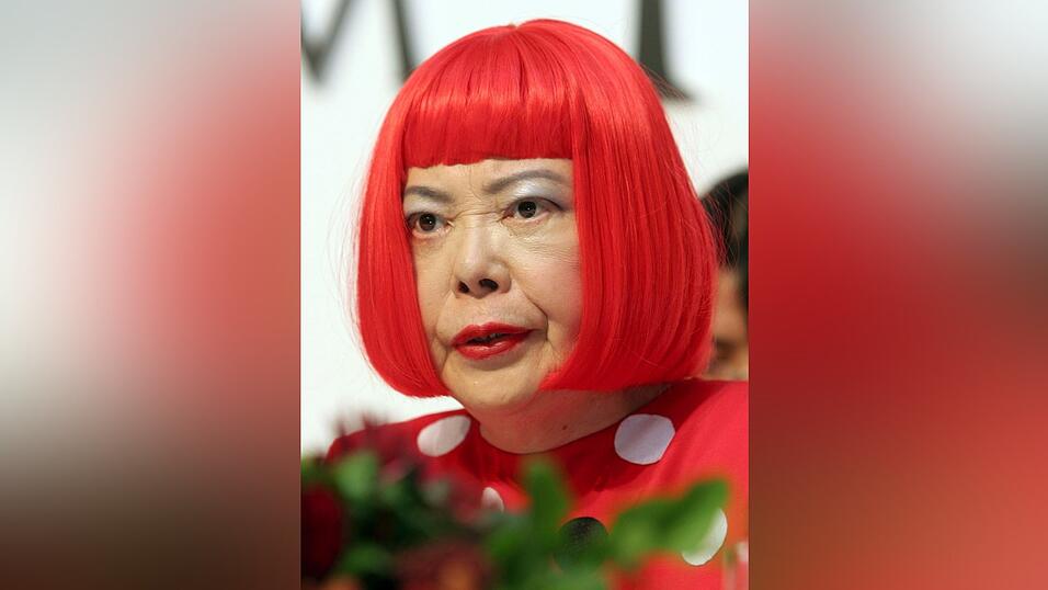 Die japanische K&uuml;nstlerin Yayoi Kusama war unter anderem f&uuml;r ihre Kunst mit &laquo;Polka Dots&raquo; ber&uuml;hmt. (Archivbild)