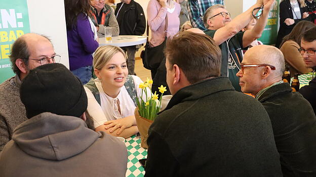 Veranstaltung der Grünen geht zu Ende Veranstaltung der Grünen geht zu Ende