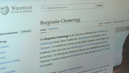 Von der Burgruine Chameregg handelt einer der ersten Artikel, die Matthias S&uuml;&szlig; vor genau 20 Jahren f&uuml;r die Wikipedia geschrieben hat.