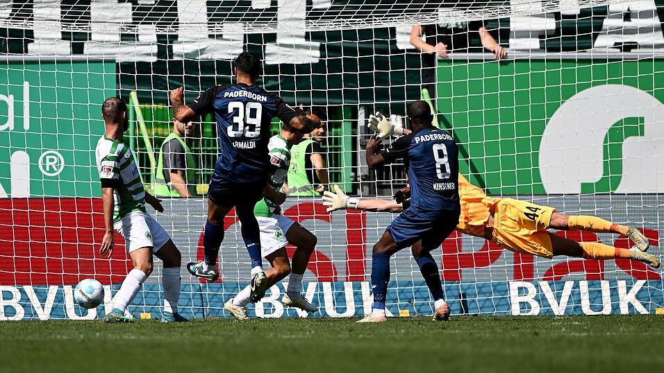 Paderborn und Fürth lieferten sich ein umkämpftes Match.