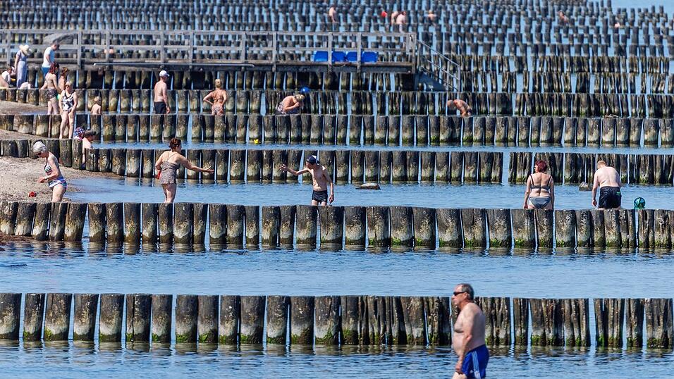 Temperaturen von &uuml;ber 40 Grad erwartet der DWD eher ab Freitag.