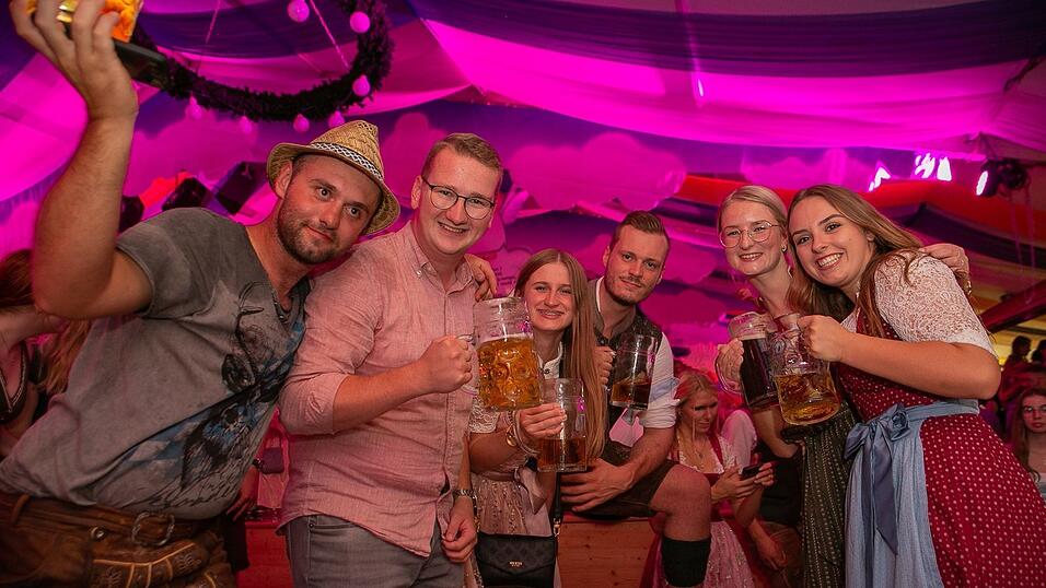 Die Partybilder vom Samstag, 13. August 2022, aus dem Festzelt Reisinger.